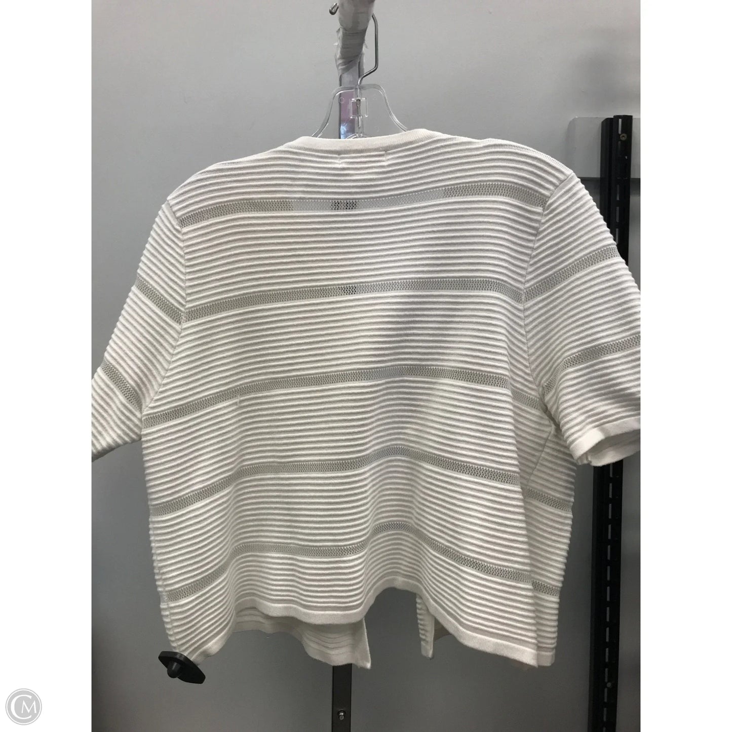 Cardigan By Calvin Klein In White, Size: Xl