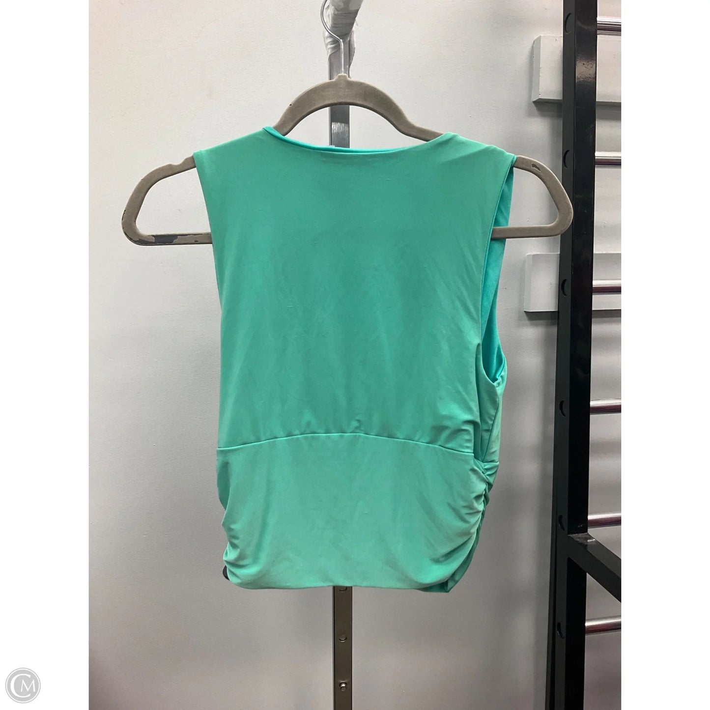 Top Sleeveless By Cmc In Aqua, Size: M