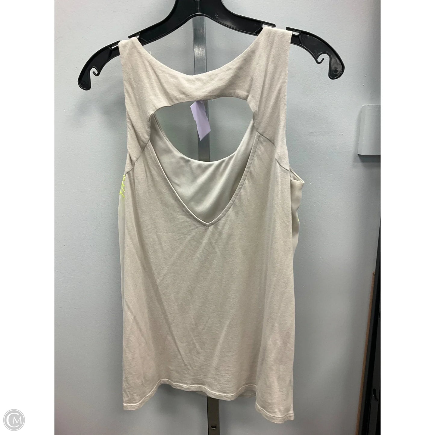 Top Sleeveless By Express In Tan, Size: S