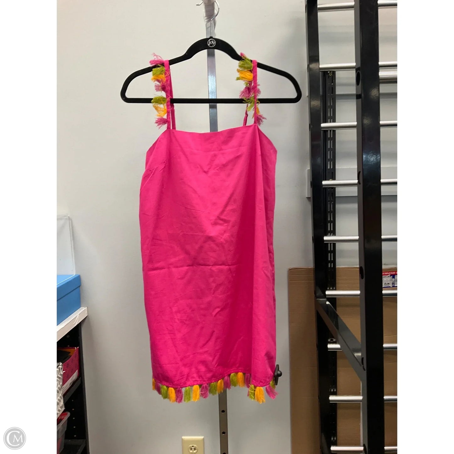 Dress Casual Short By Anthropologie In Pink, Size: Xs