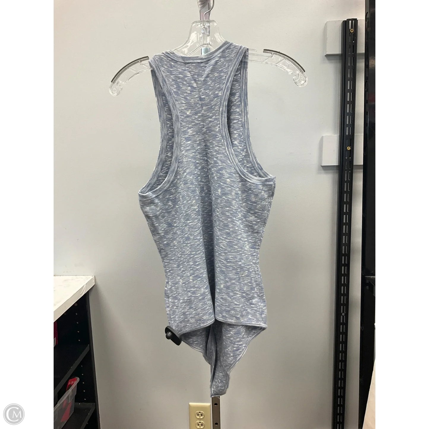 Bodysuit By Abercrombie And Fitch In Blue & White, Size: Xl