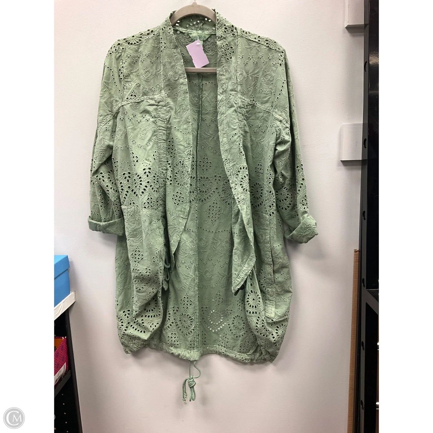 Cardigan By Sundance In Green, Size: M