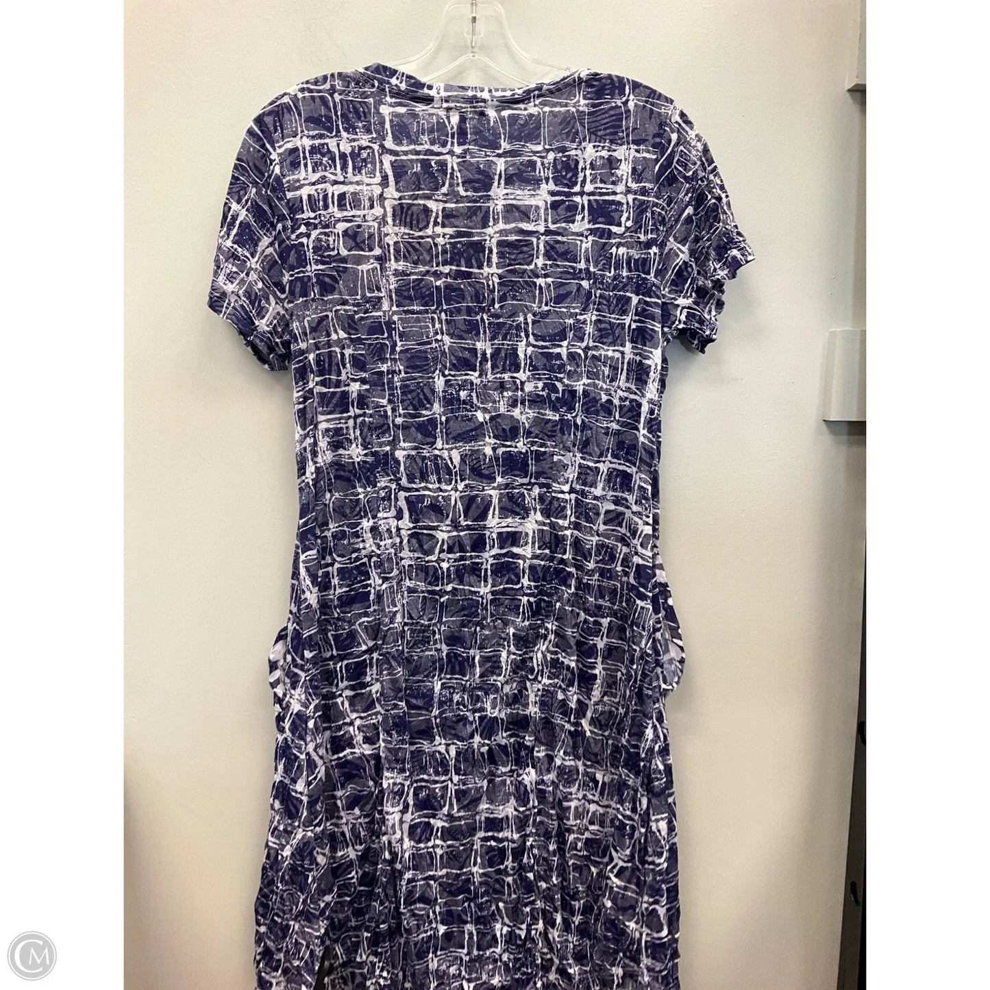 Dress Casual Short By Cmc In Purple & White, Size: Xs