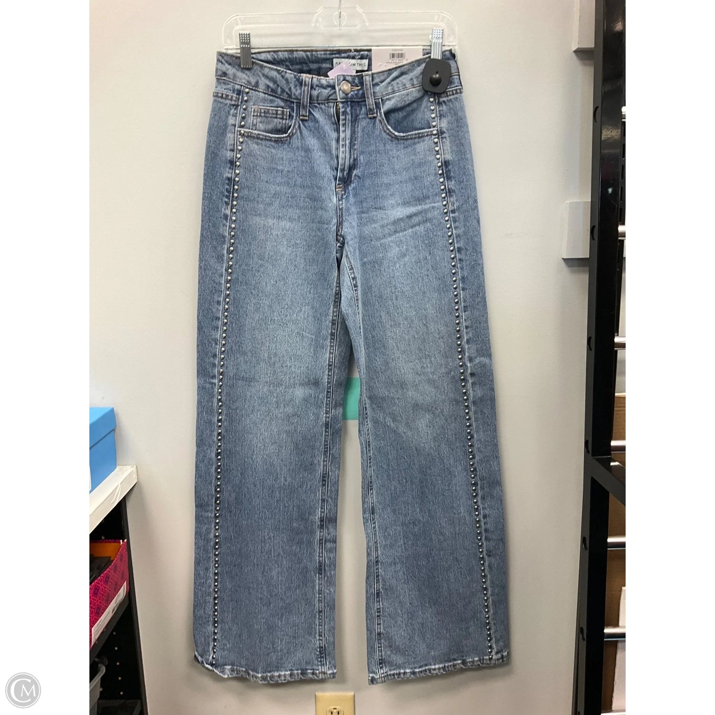 Jeans Wide Leg By And Now This In Blue Denim, Size: 2