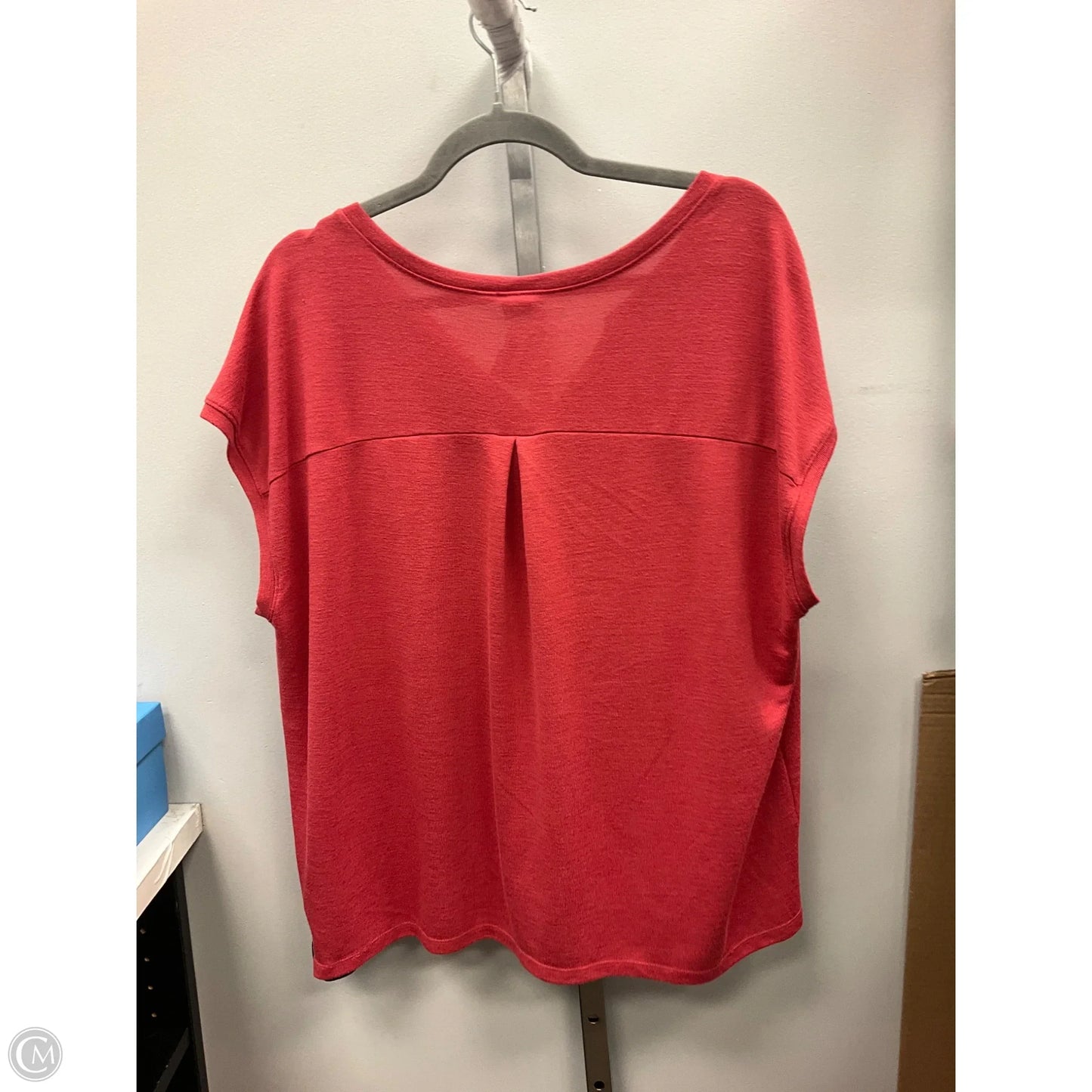 Top Sleeveless By Gap In Copper, Size: Xl