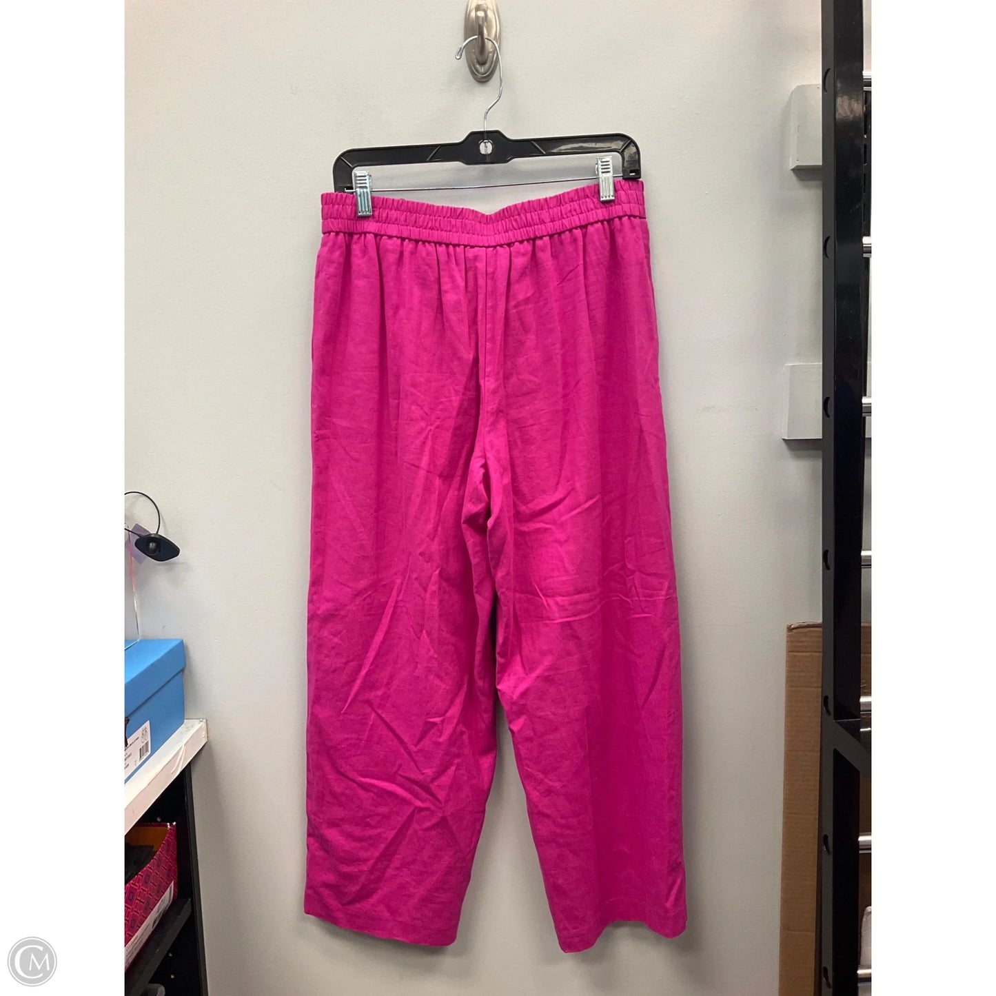 Pants Wide Leg By Nine West Apparel In Pink, Size: M