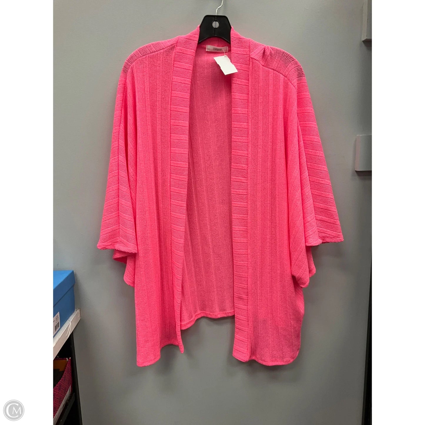 Sweater Cardigan By Cherish In Pink, Size: Osfm