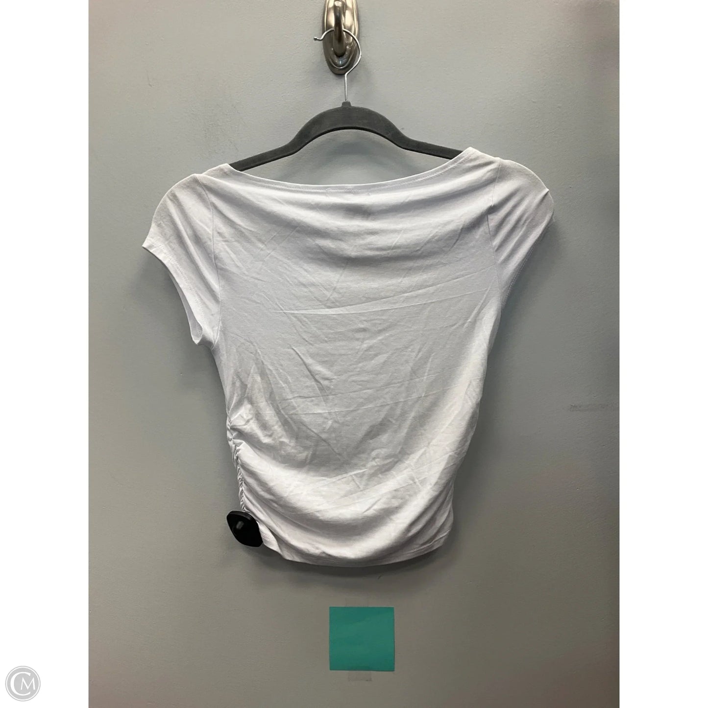 Top Short Sleeve By Antistar In White, Size: Xs