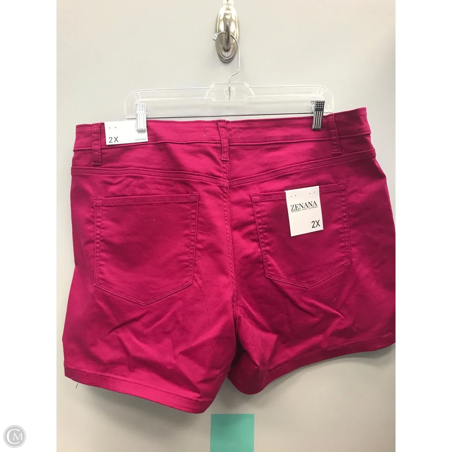 Shorts By Zenana In Pink, Size: 2x