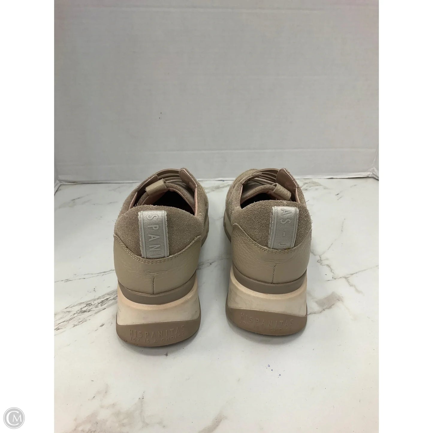 Shoes Heels Wedge By Cmc In Tan, Size: 6