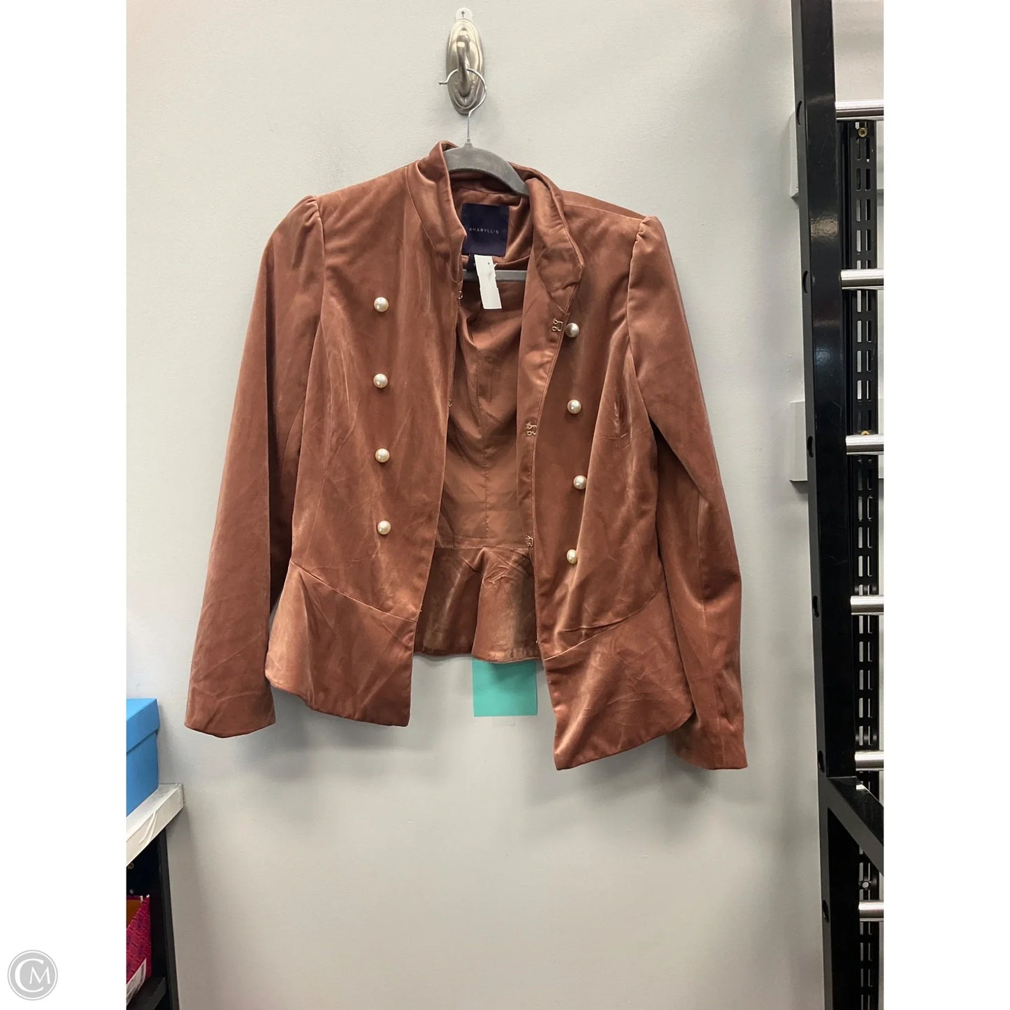 Blazer By Amaryllis In Brown, Size: S