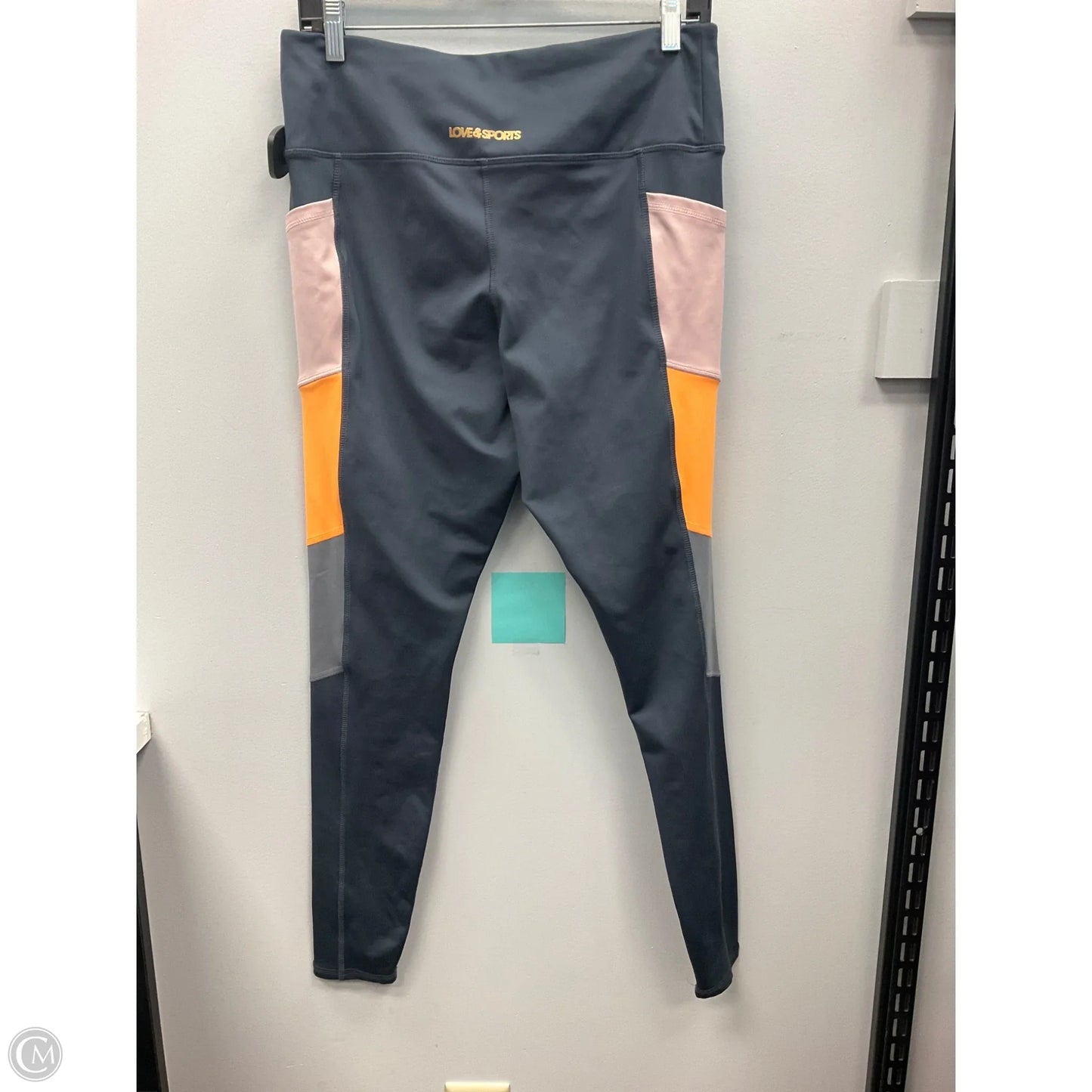 Athletic Capris By Love & Sports In Grey, Size: L