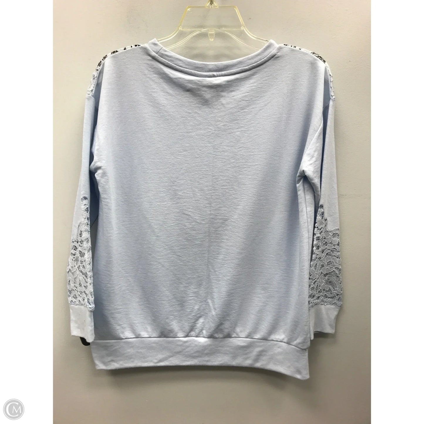 Top Long Sleeve By Lc Lauren Conrad In Blue, Size: S