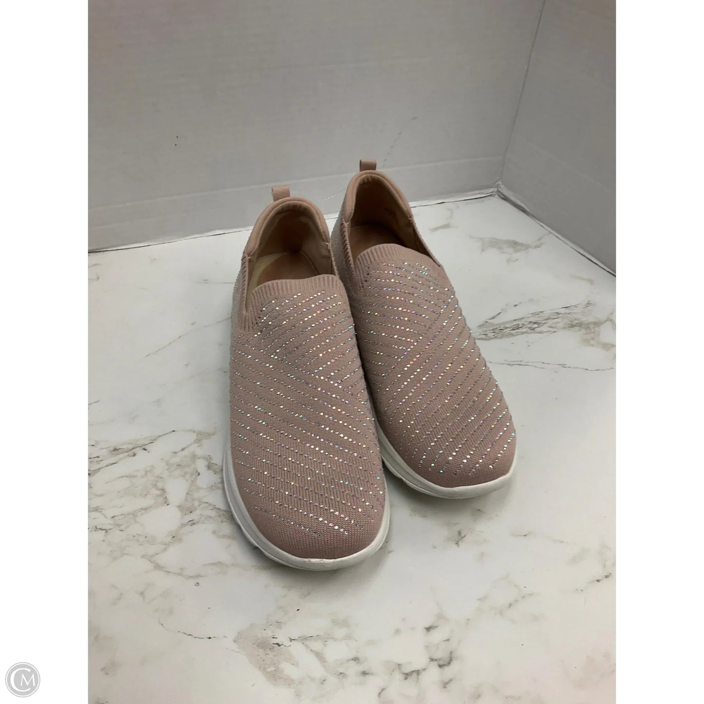 Shoes Heels Platform By Taryn Rose In Pink, Size: 9