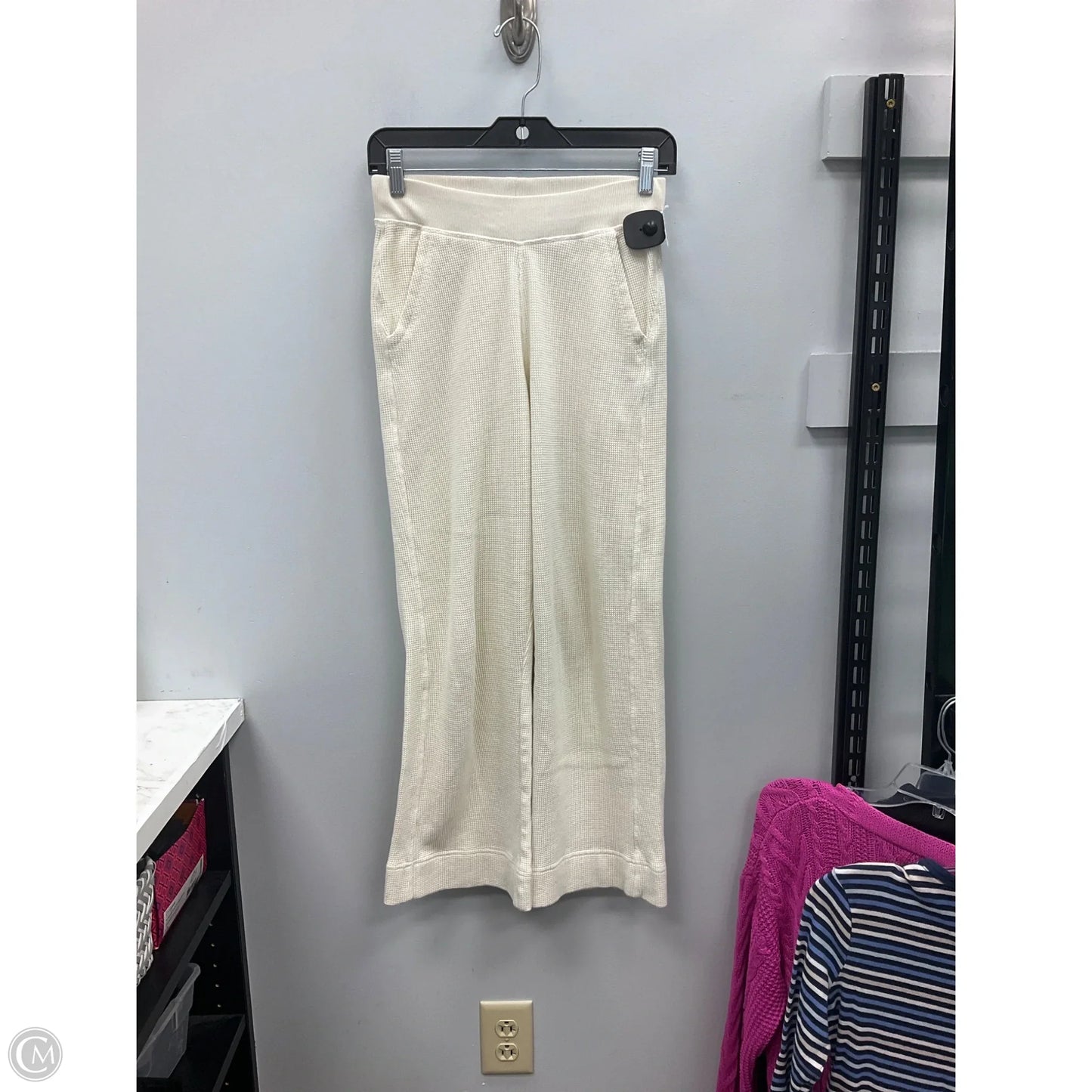 Pants Lounge By Pact In Cream, Size: Xs