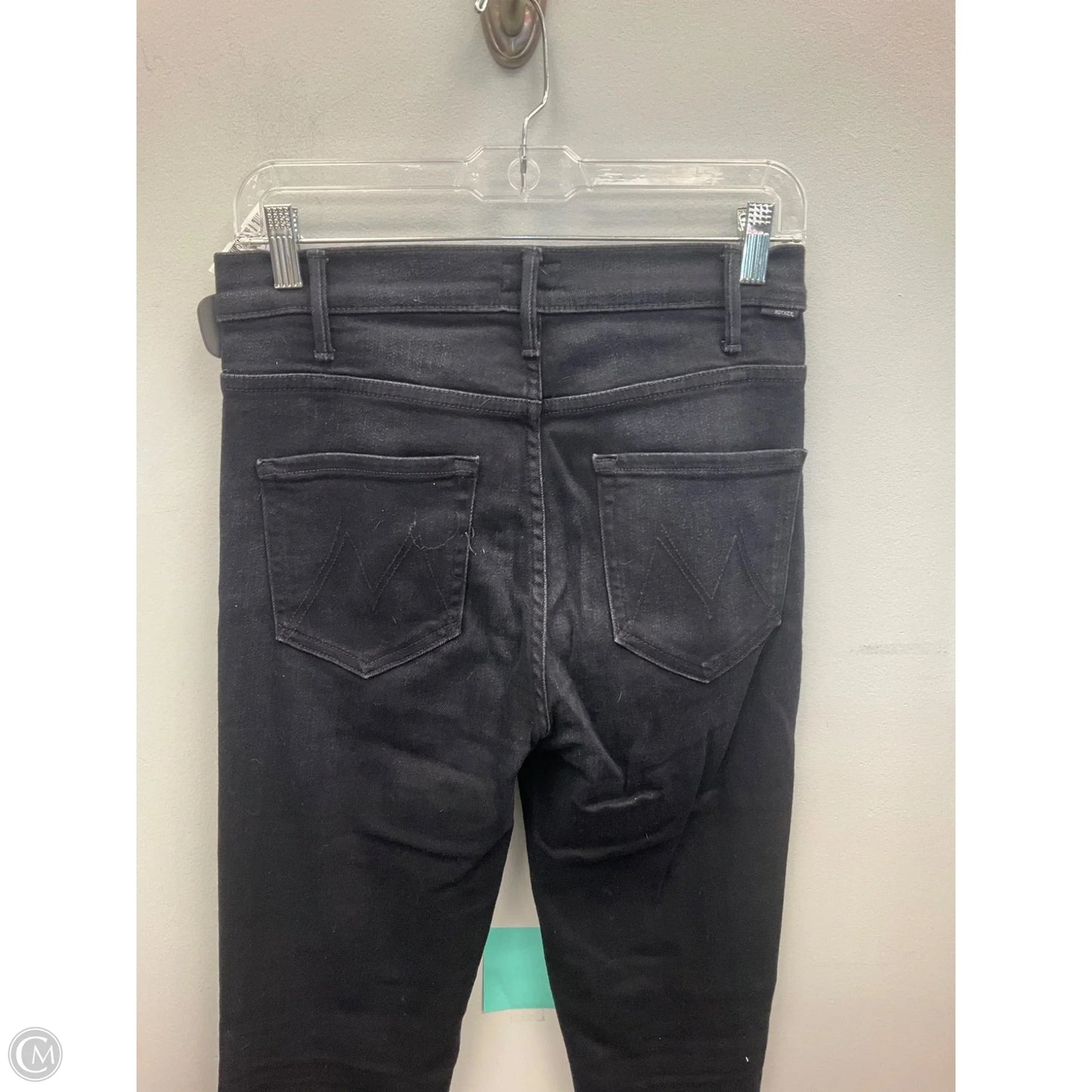 Jeans Straight By Mother In Black, Size: 6