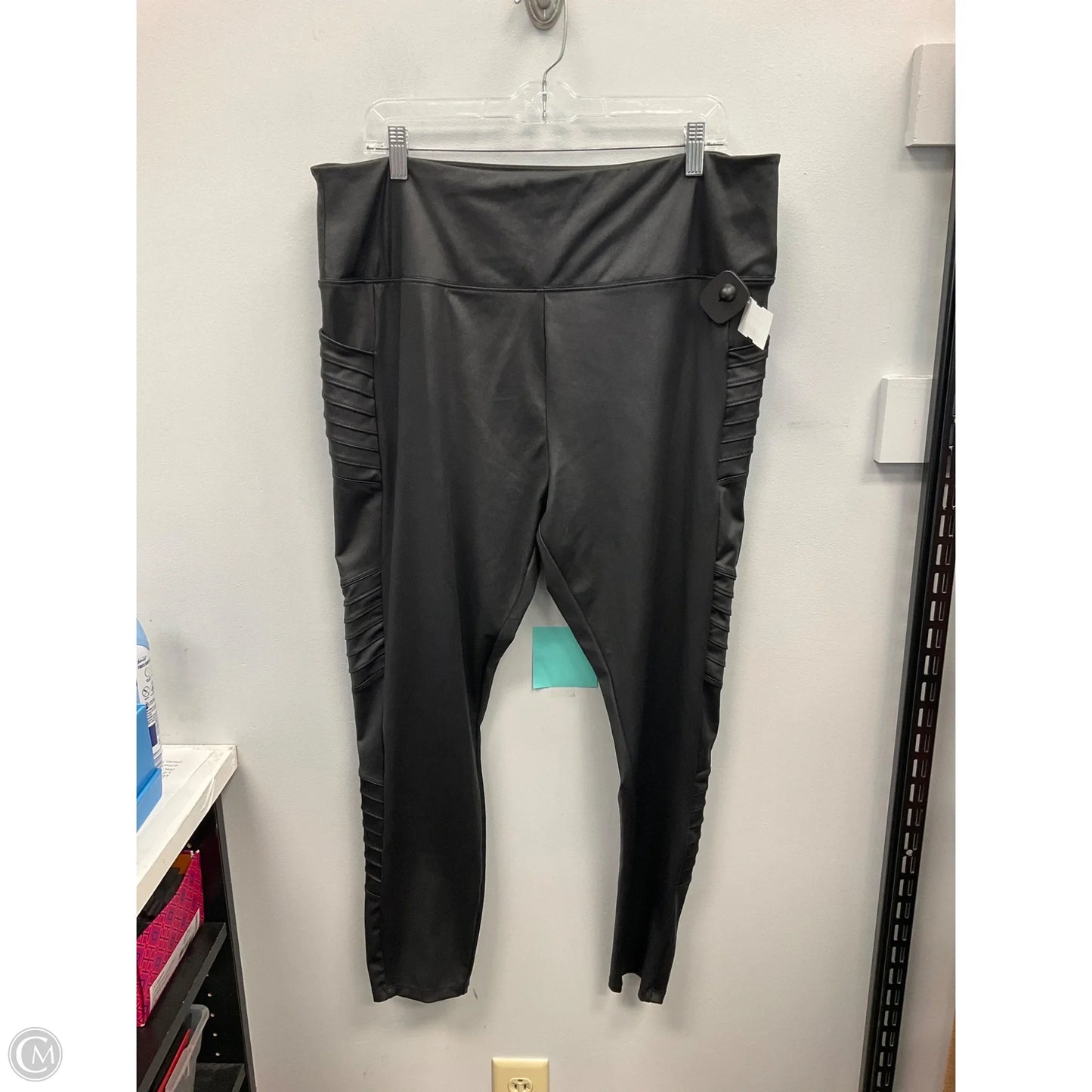 Pants Leggings By Simply Vera In Black, Size: 1x