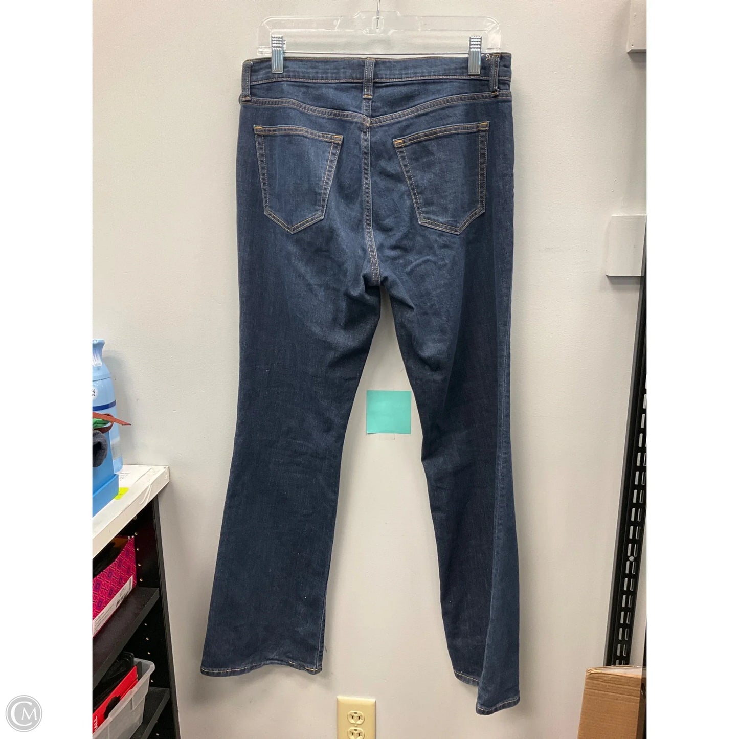 Jeans Boot Cut By Gap In Blue Denim, Size: 8