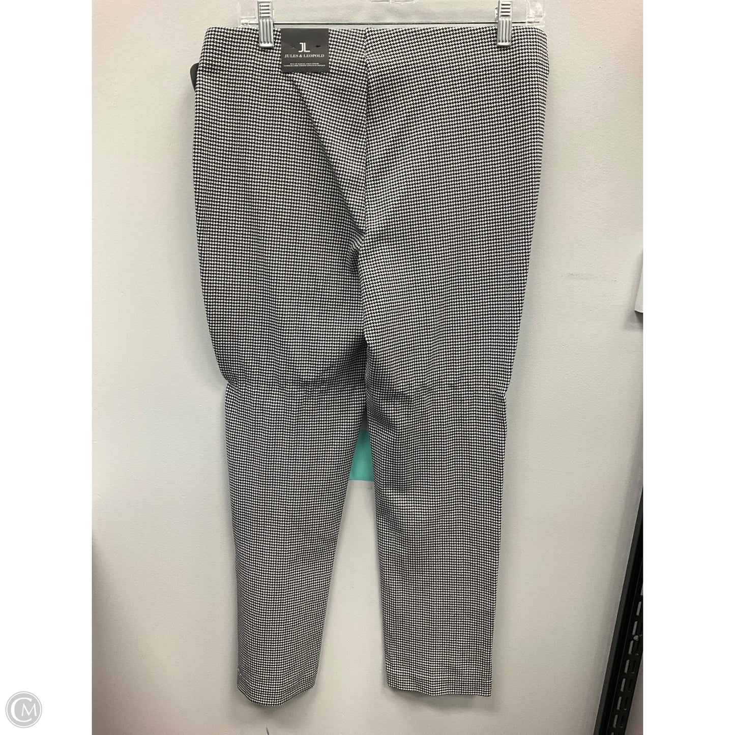 Pants Leggings By Jules & Leopold In Checkered Pattern, Size: M