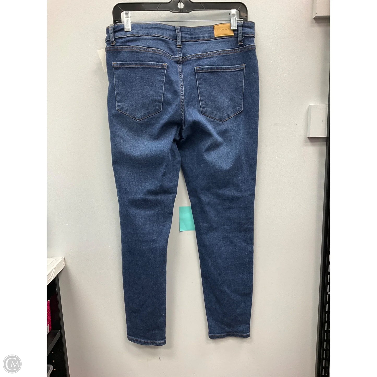 Jeans Skinny By Tahari In Blue Denim, Size: 8
