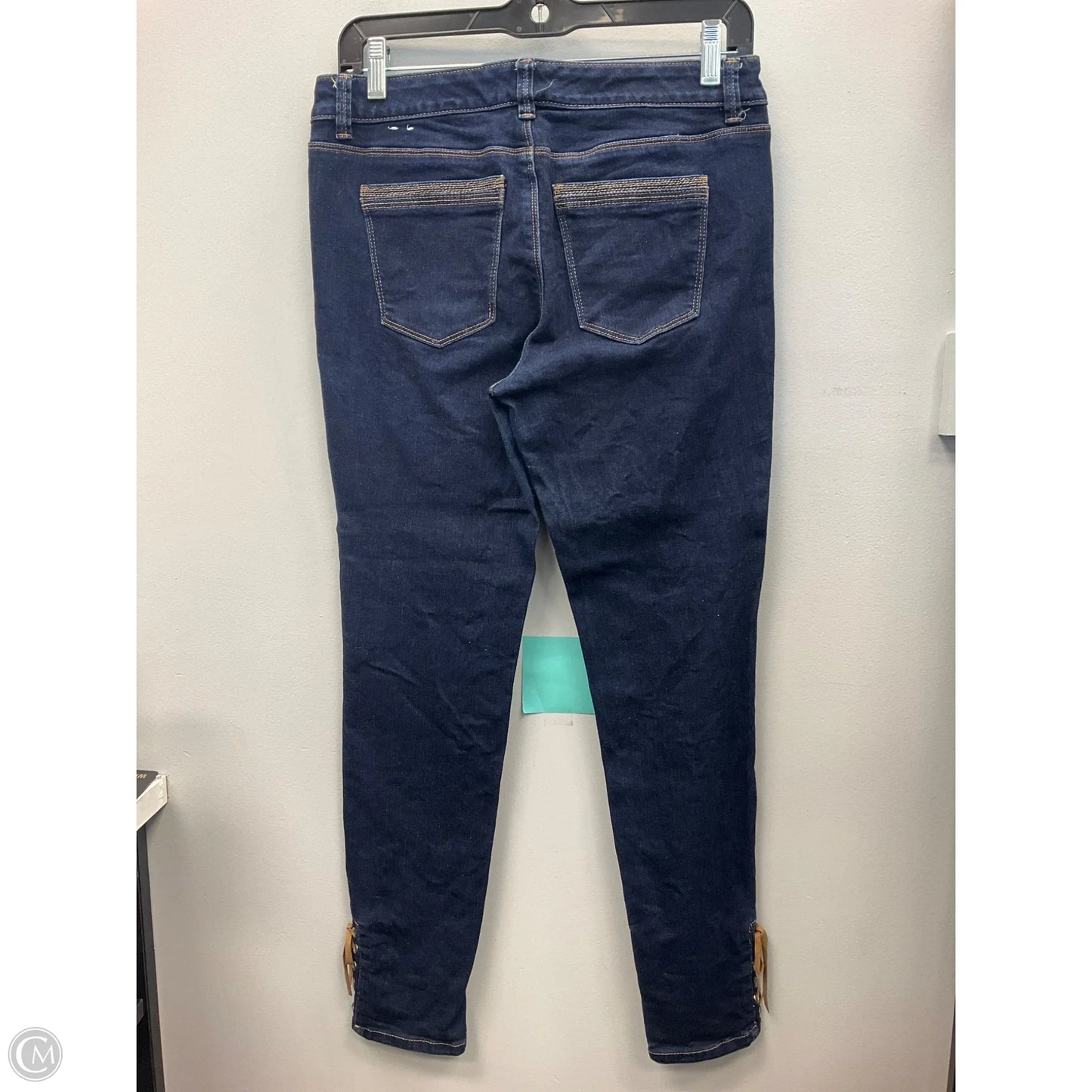 Jeans Skinny By White House Black Market In Blue Denim, Size: 4
