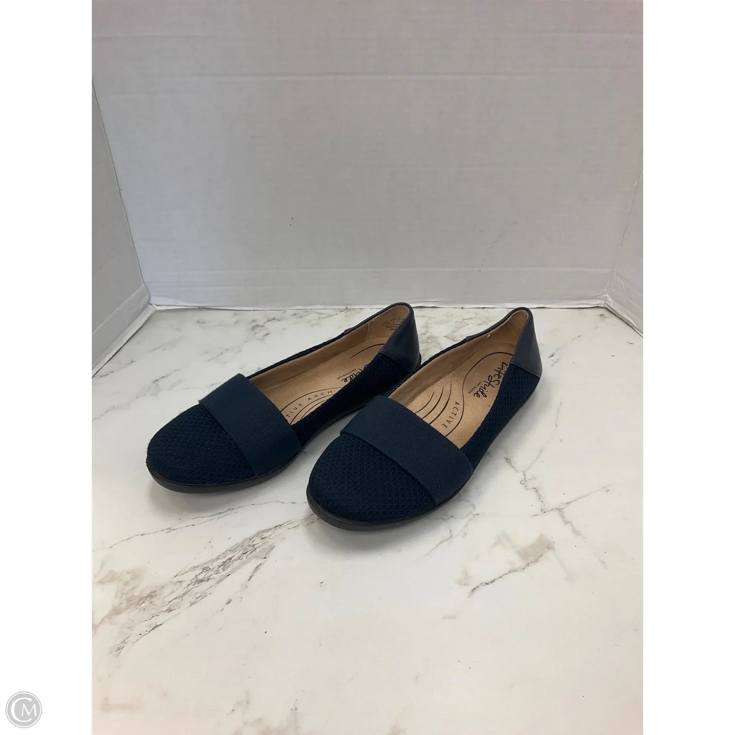 Shoes Flats By Life Stride In Navy, Size: 7.5