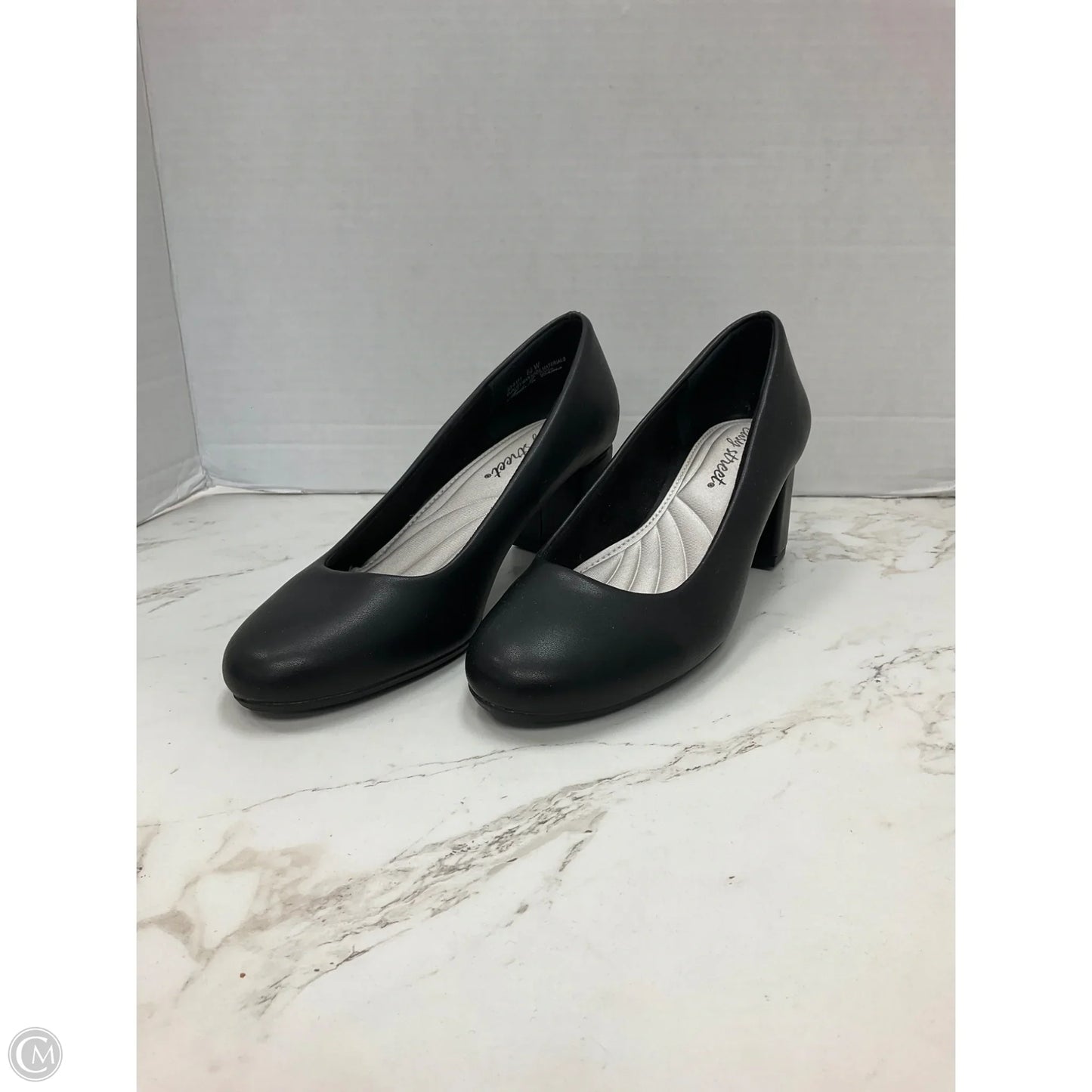 Shoes Heels Block By Easy Street In Black, Size: 6.5
