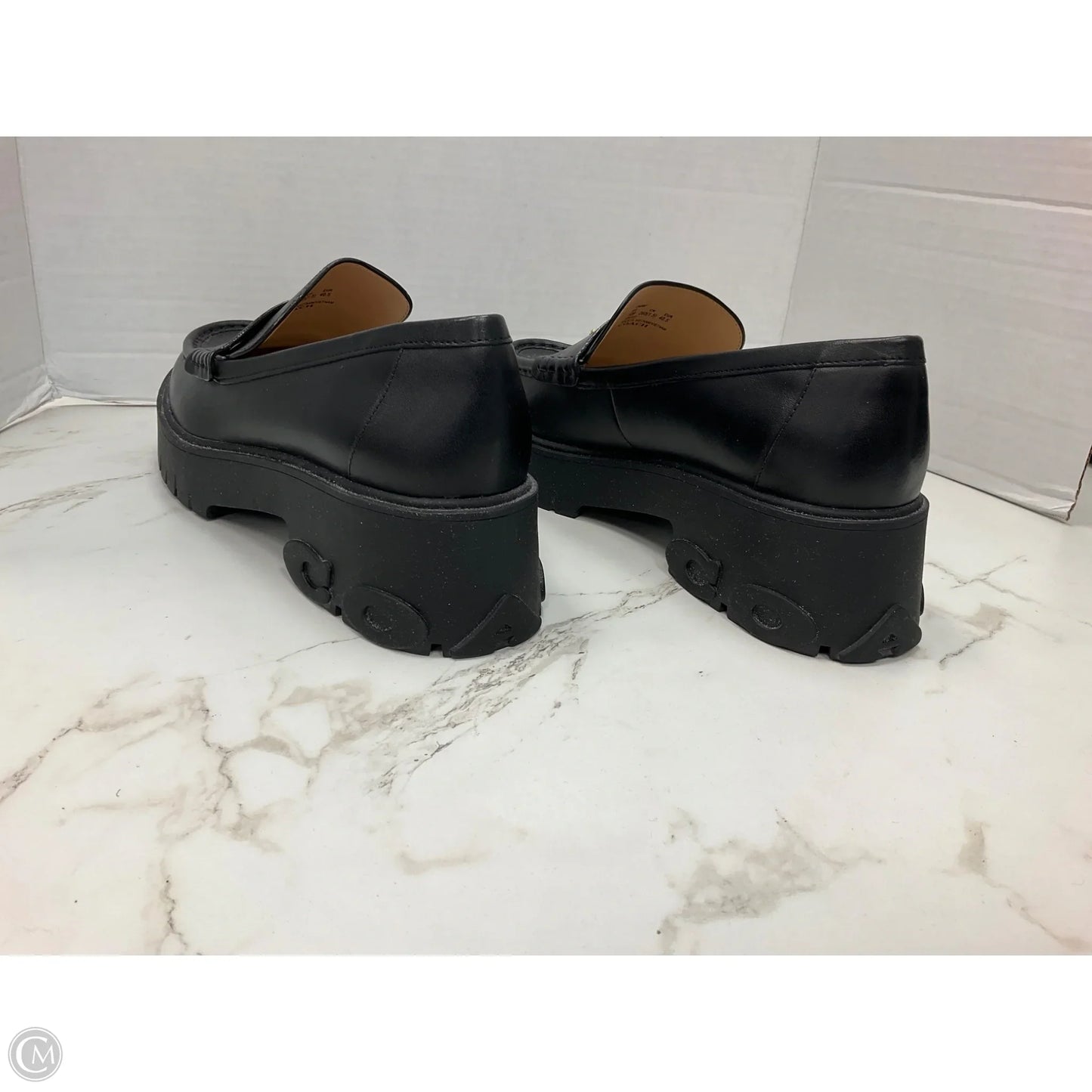 Shoes Designer By Coach In Black, Size: 10