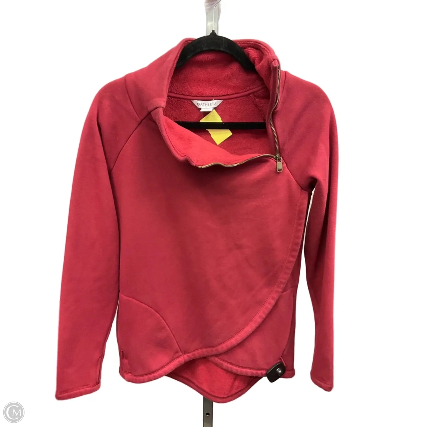 Athletic Sweatshirt Collar By Athleta In Red, Size: S
