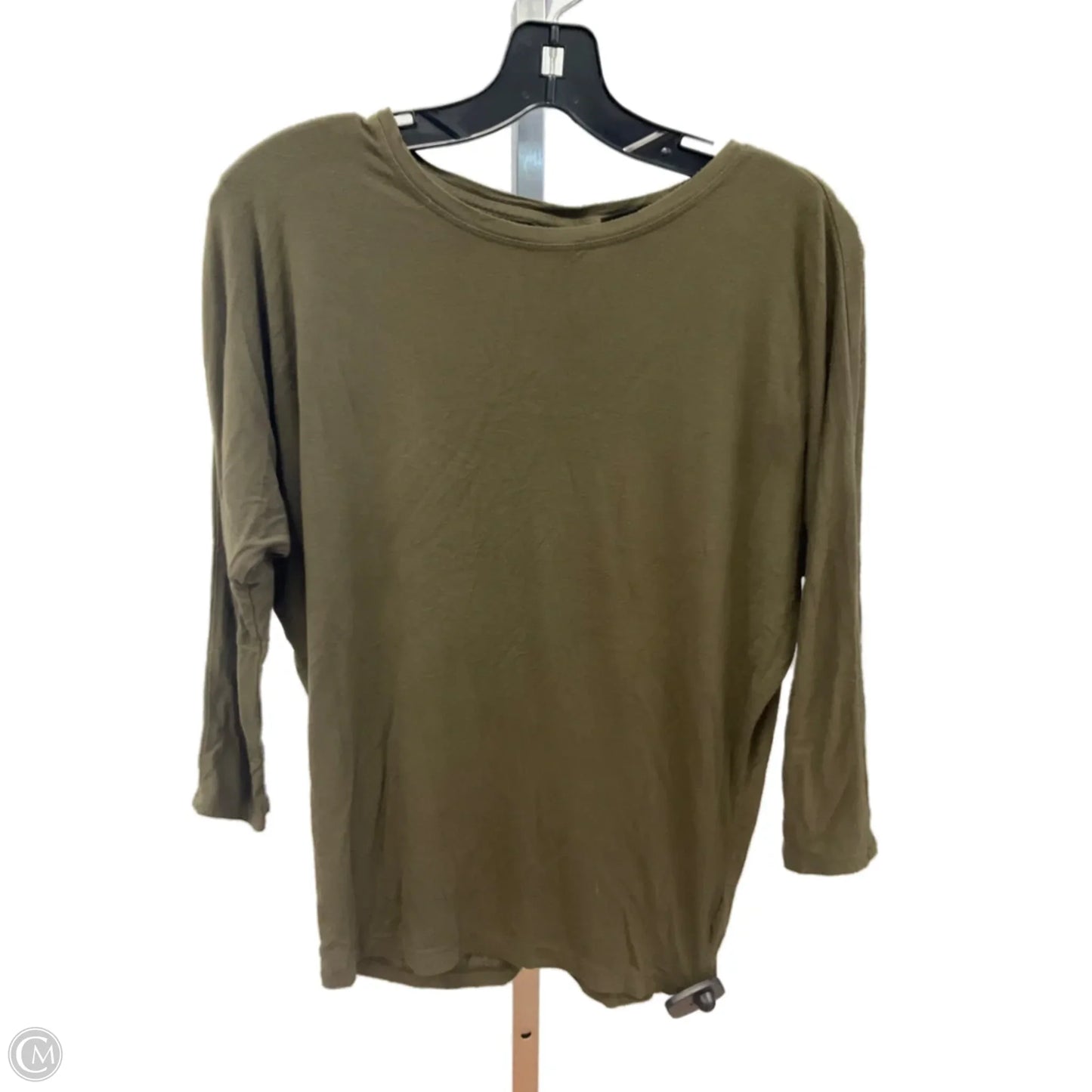 Top 3/4 Sleeve By Tahari In Green, Size: Xs