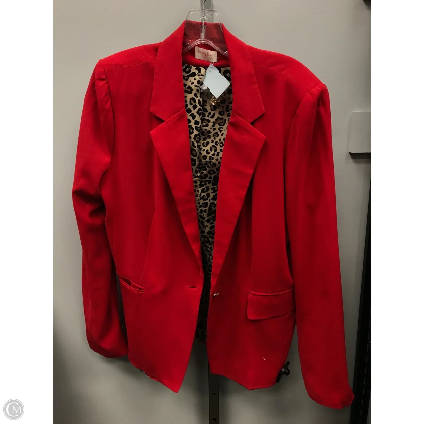 Blazer By Hailey & Co In Red, Size: M