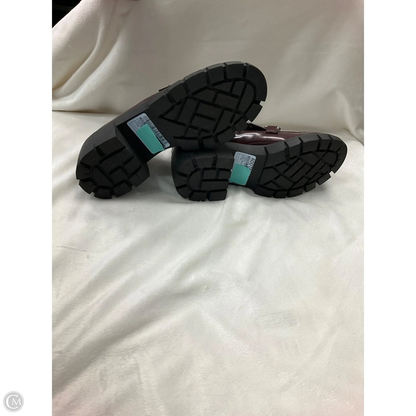 Shoes Heels Platform By Madden Girl In Maroon, Size: 9