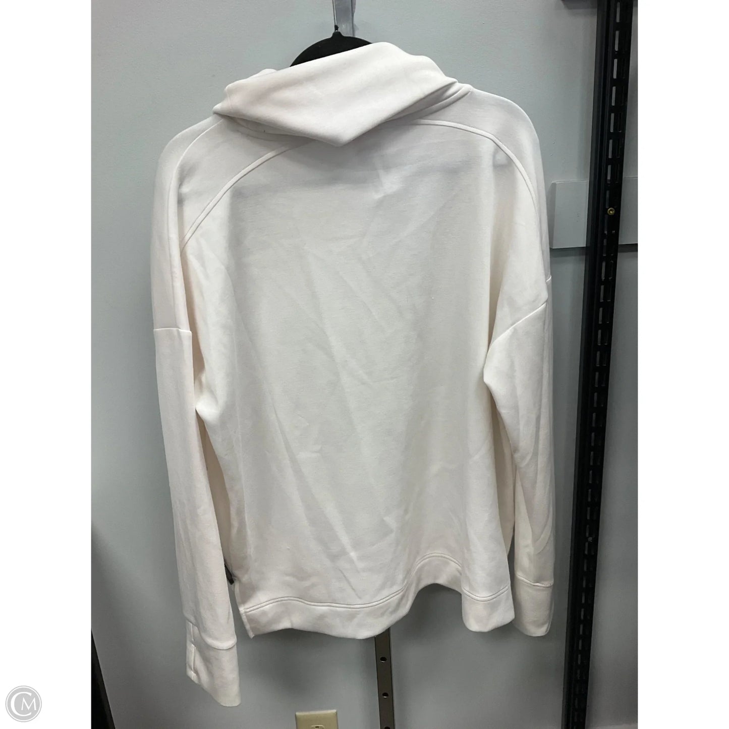 Top Long Sleeve By Cable And Gauge In White, Size: Xl