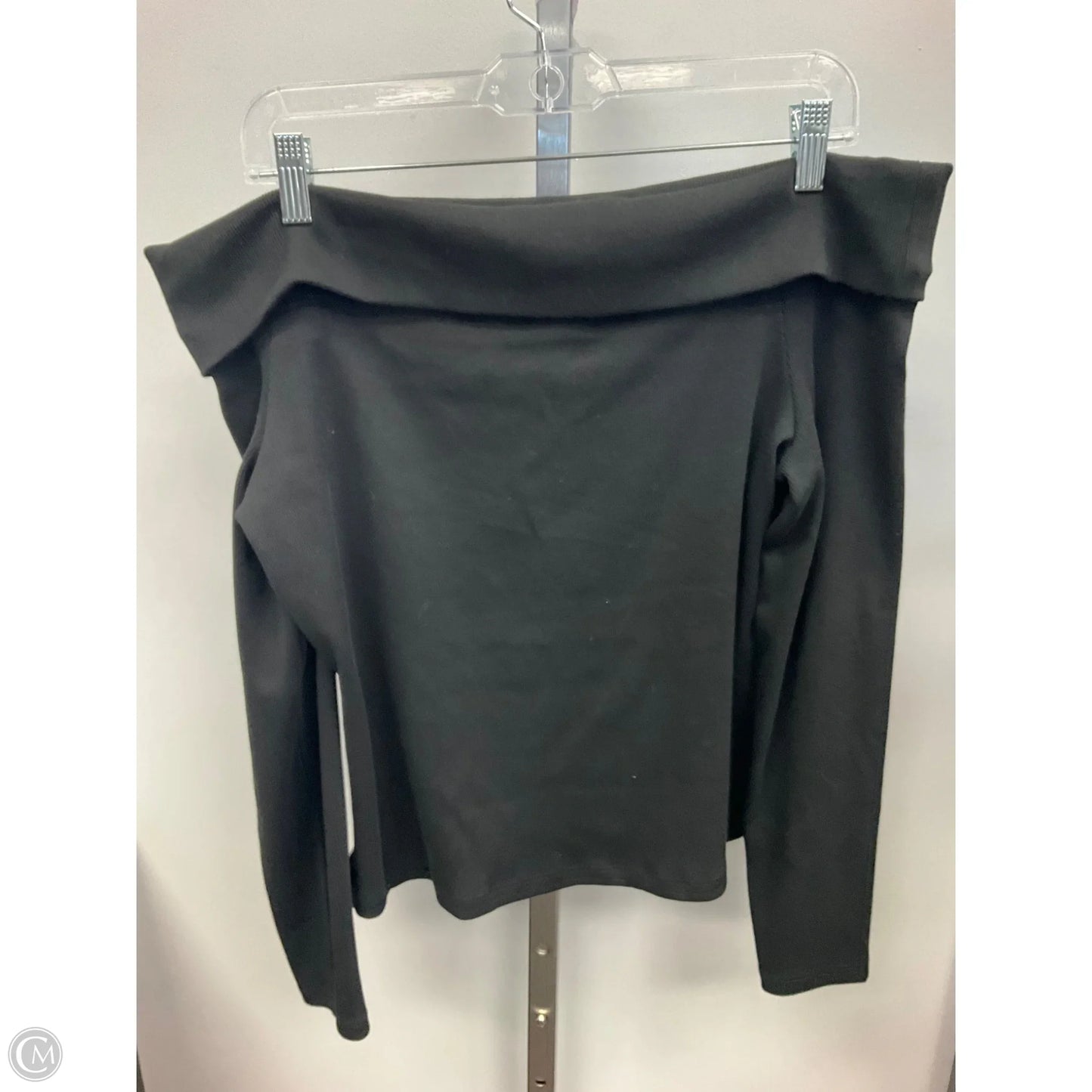 Top Long Sleeve By Veronica Beard In Black, Size: L