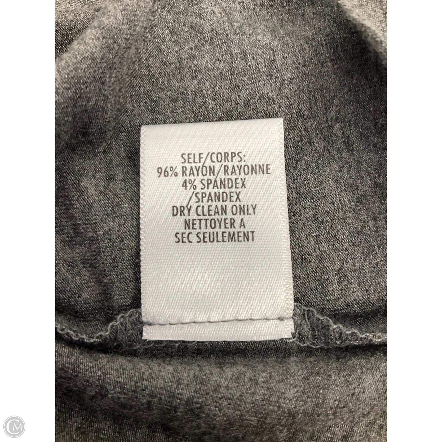 Top Long Sleeve By Bailey 44 In Grey, Size: S