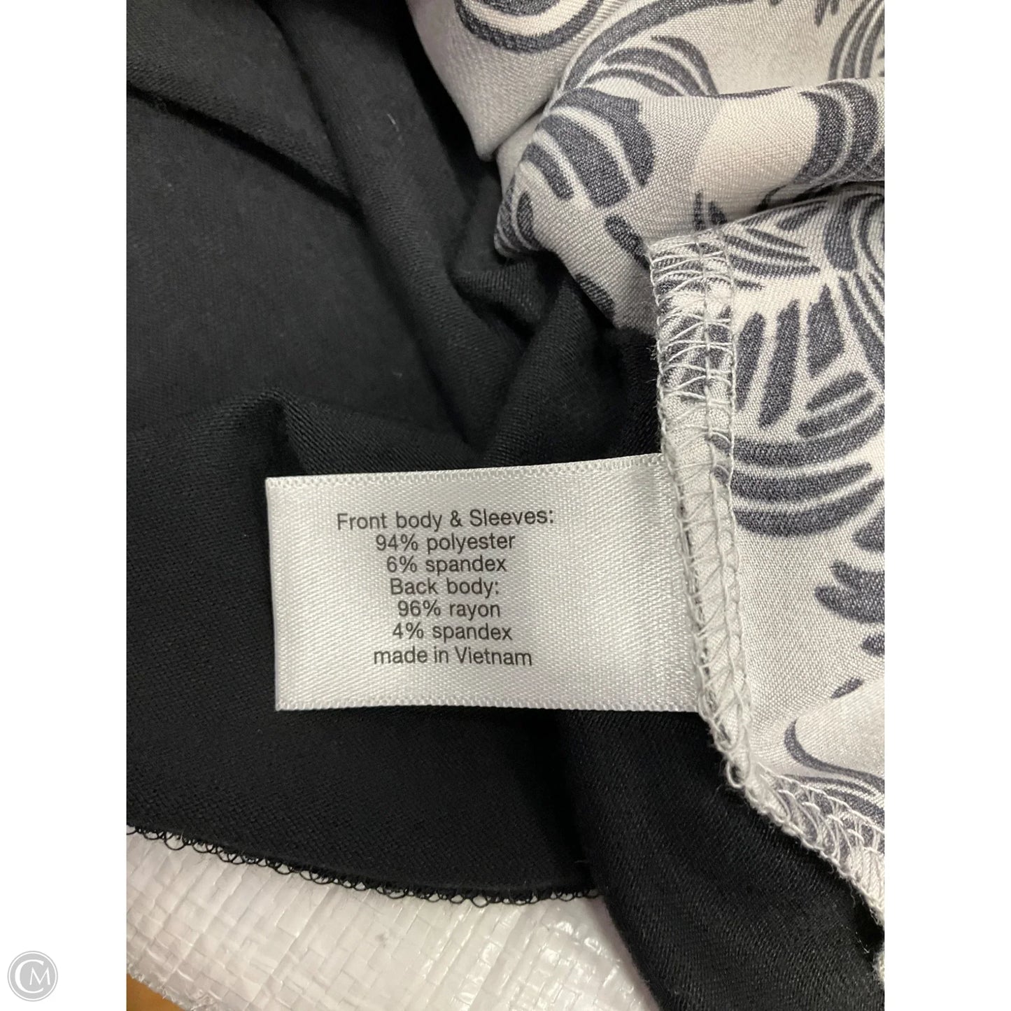 Top Long Sleeve By Lane Bryant In Silver, Size: 1x