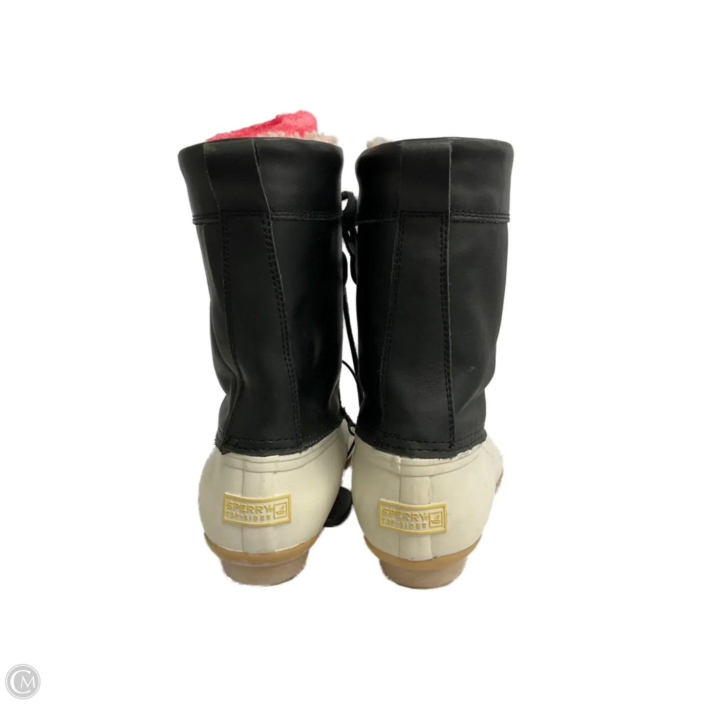 Boots Snow By Sperry In Black & White, Size: 6