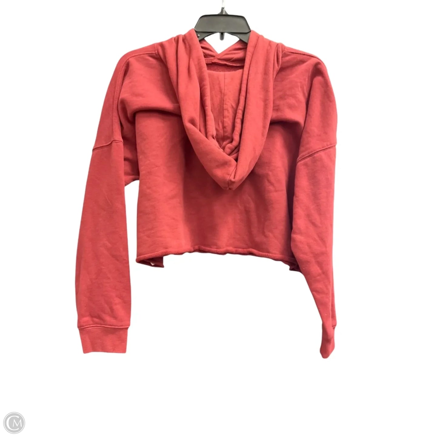 Top Long Sleeve By Calvin Klein In Red, Size: M