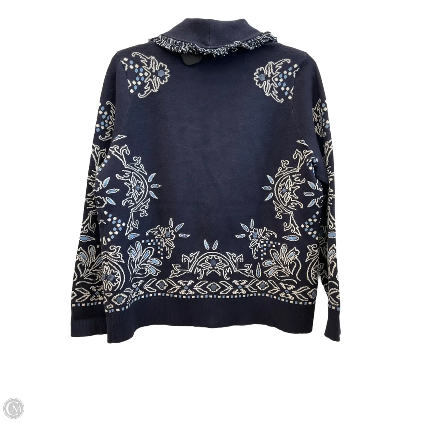 Cardigan By Chicos In Blue, Size: L