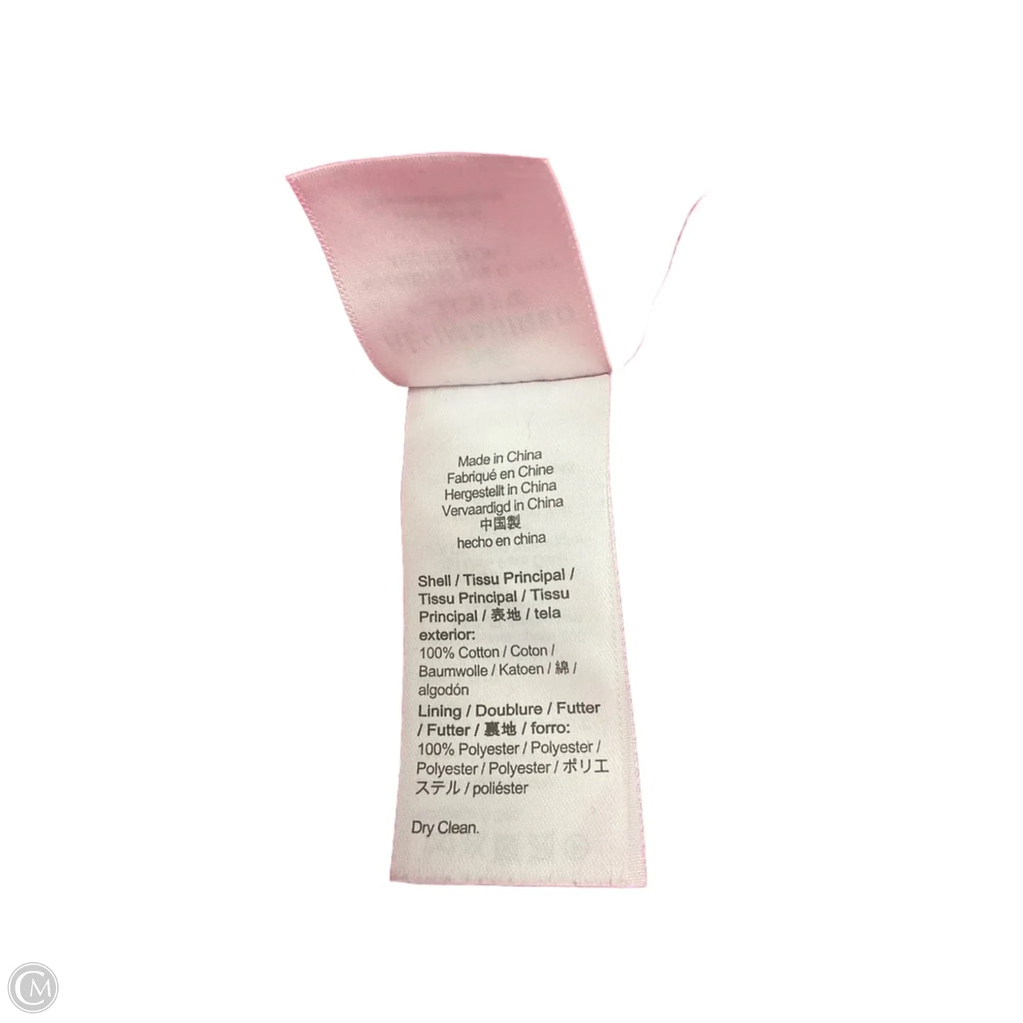 Dress Casual Short By J. Crew In Pink & White, Size: S