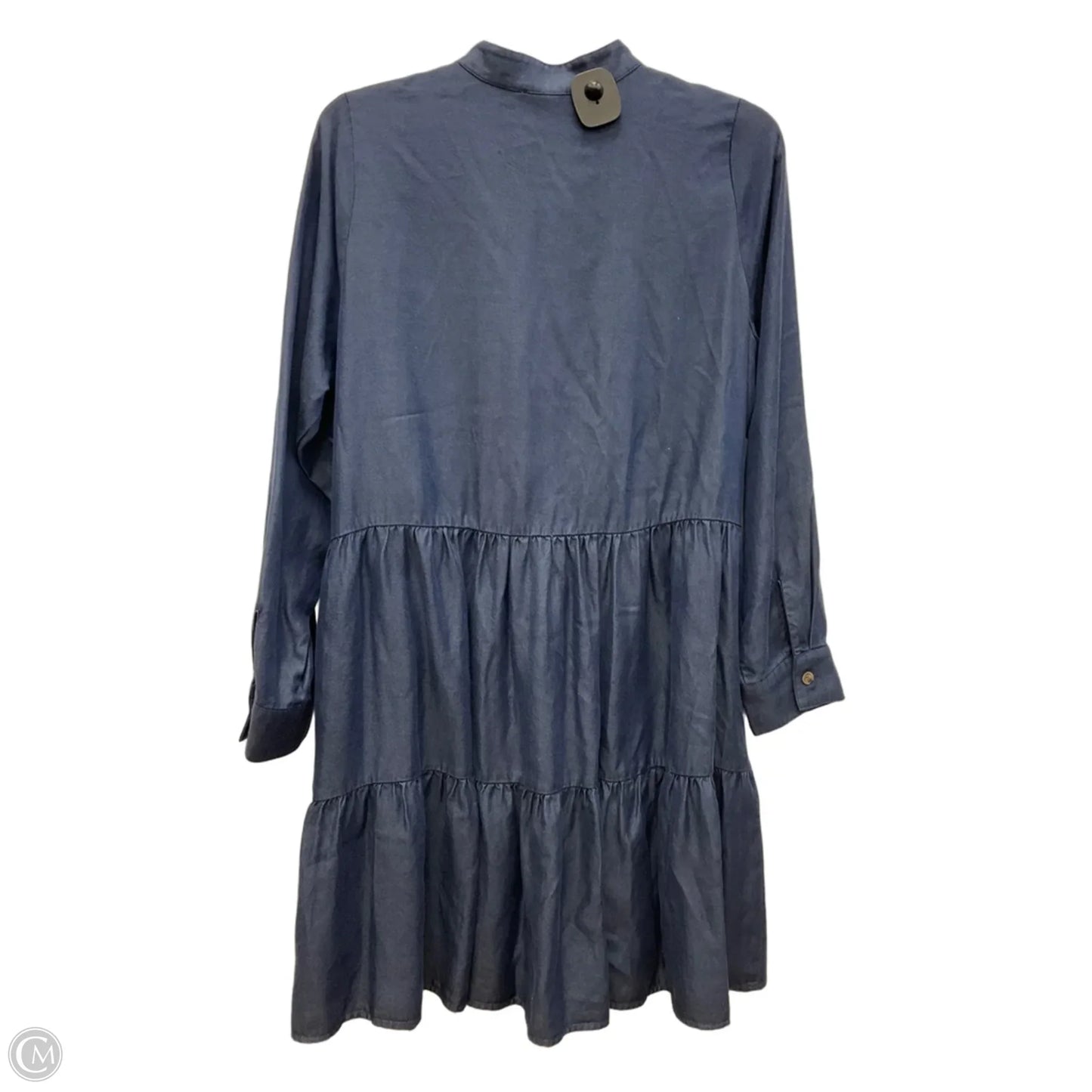 Dress Casual Short By Karen Kane In Blue Denim, Size: Mp