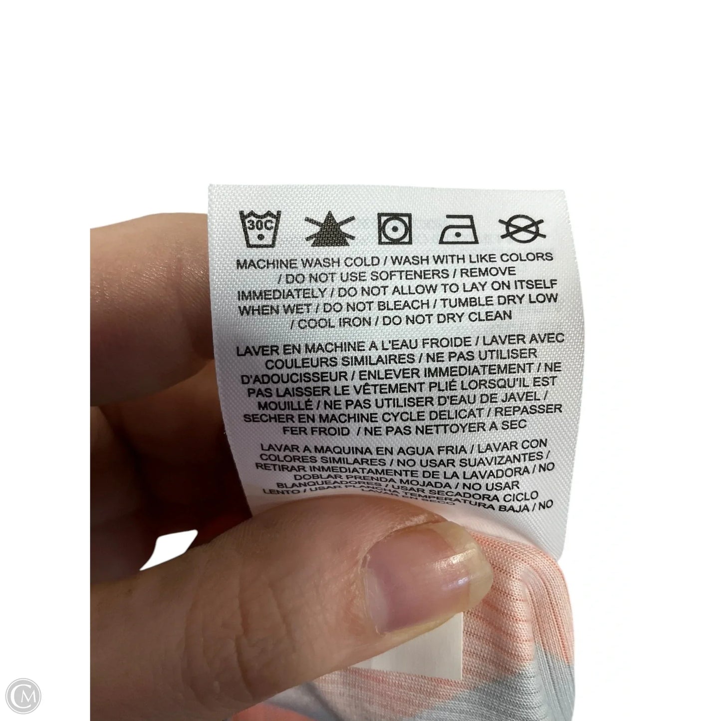 Athletic Tank Top By Nike In Orange, Size: L