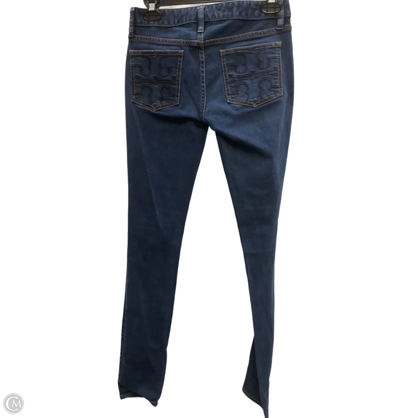 Jeans Designer By Tory Burch In Blue Denim, Size: 2