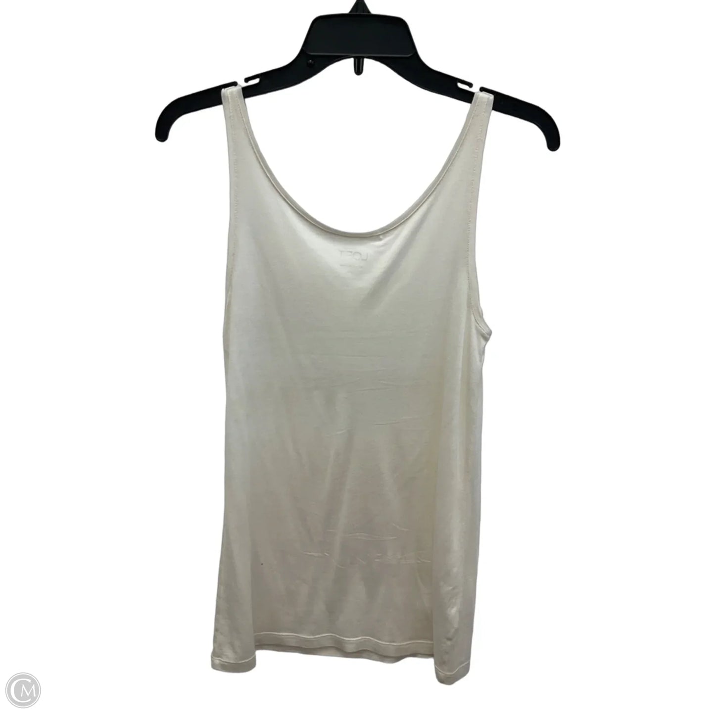 Top Sleeveless Basic By Loft In Cream, Size: Xs