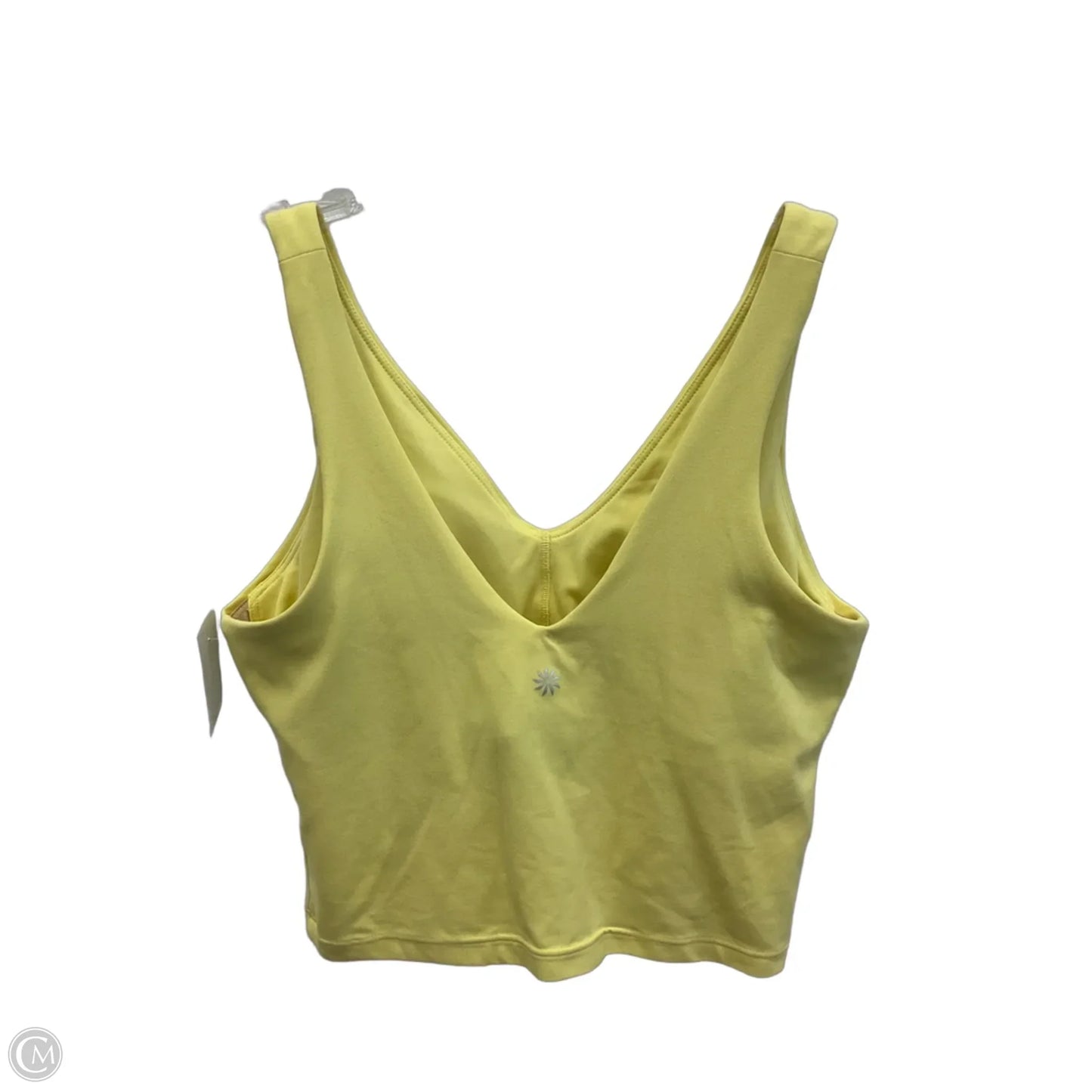 Athletic Tank Top By Athleta In Yellow, Size: S