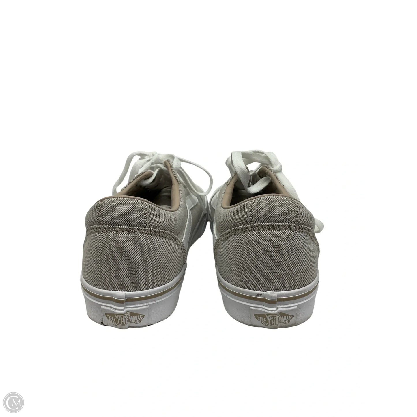Shoes Sneakers By Vans In Beige, Size: 7.5