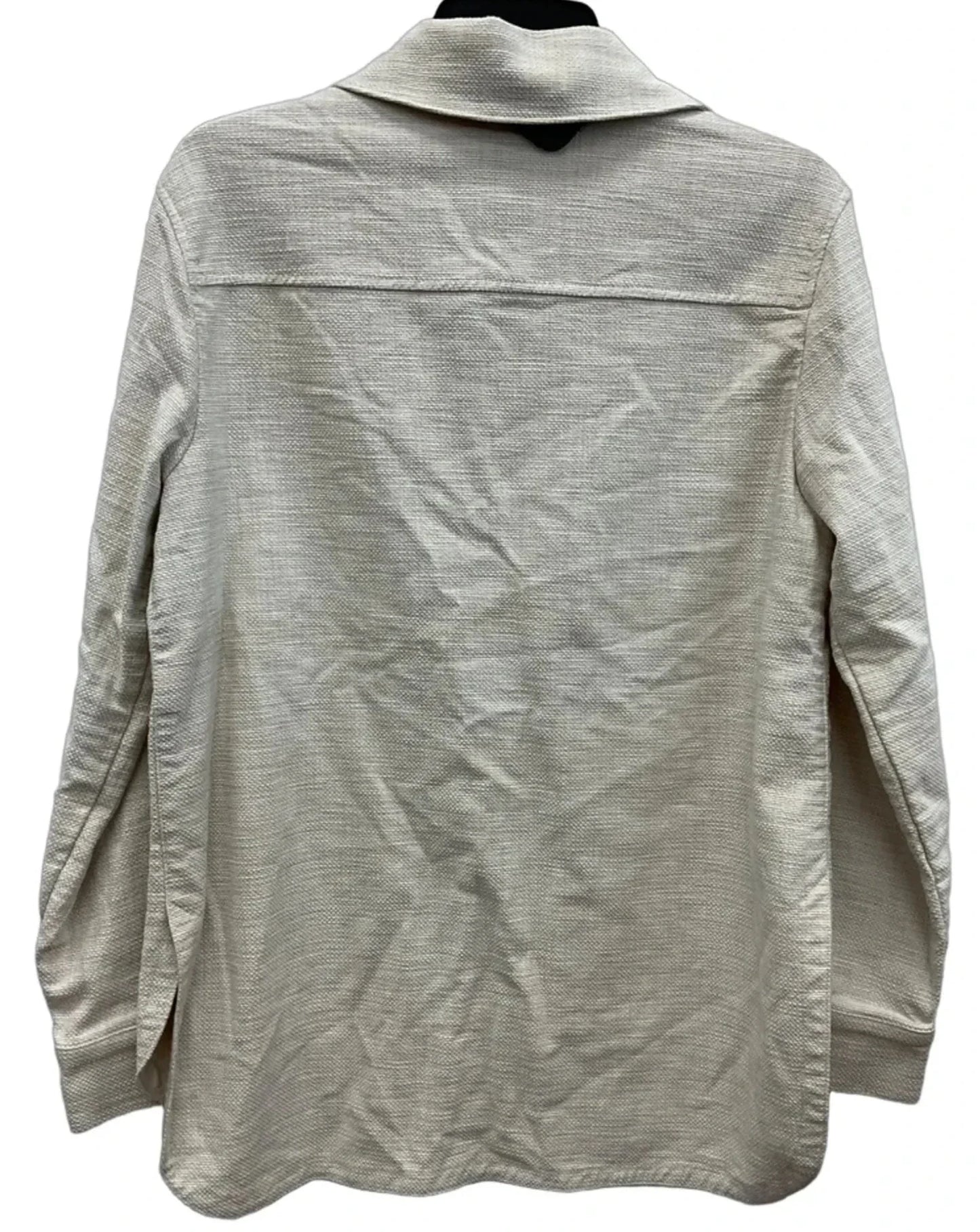 Jacket Other By Banana Republic In Cream, Size: S
