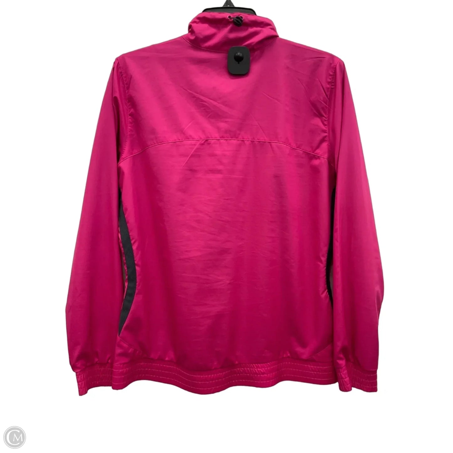 Athletic Jacket By Adidas In Pink, Size: M