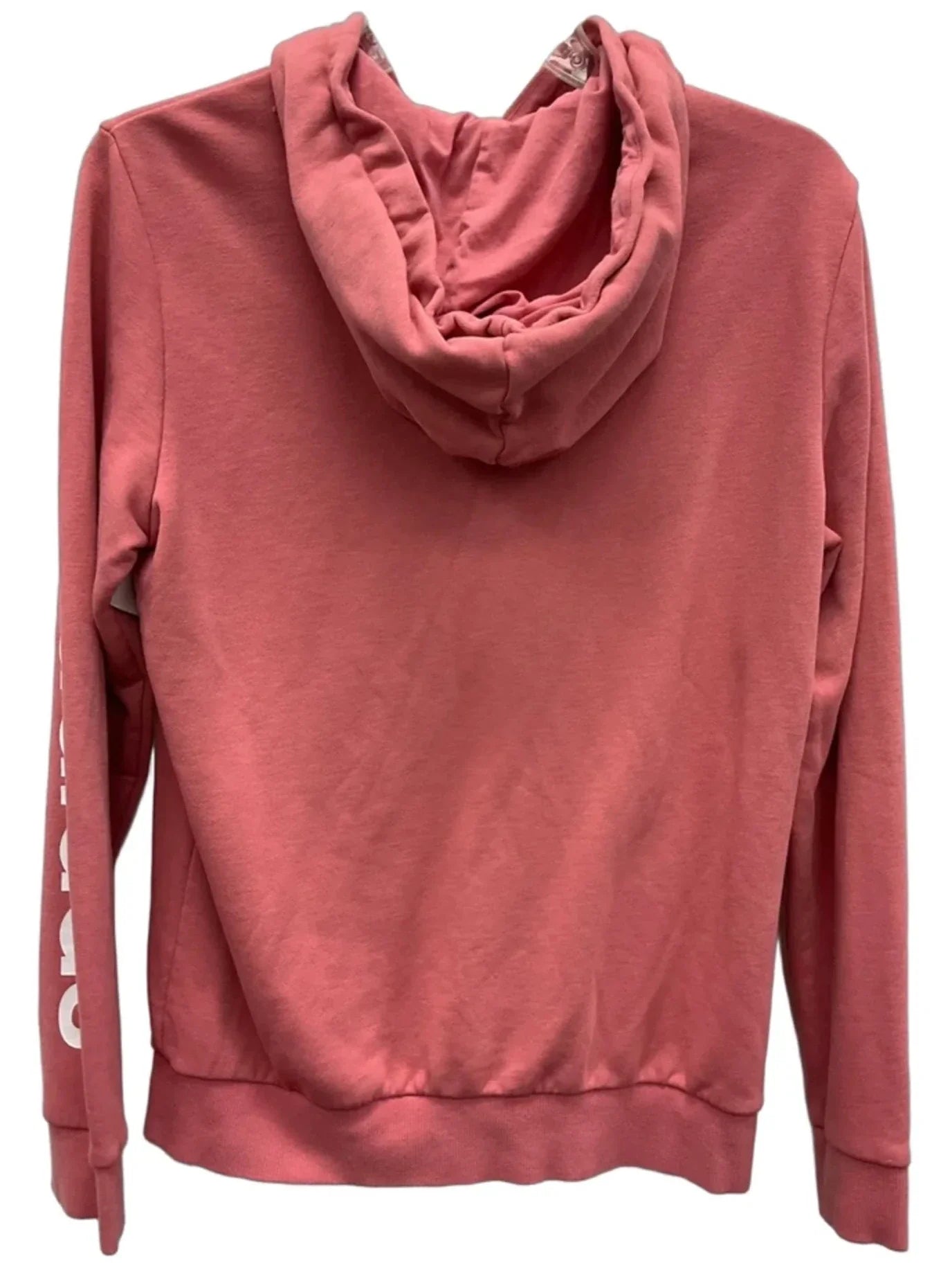 Athletic Jacket By Adidas In Pink, Size: M