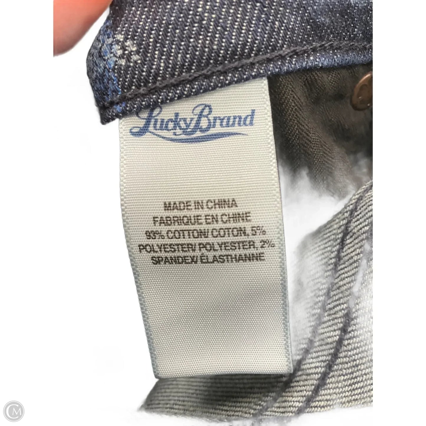 Jeans Skinny By Lucky Brand In Blue, Size: 4